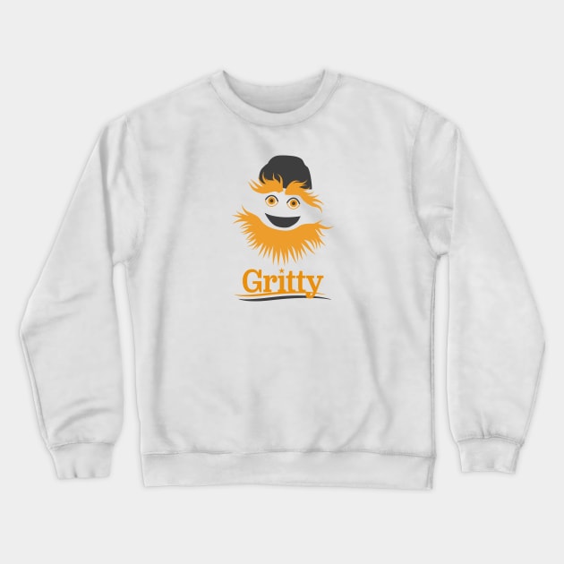 Gritty For President Crewneck Sweatshirt by OptionaliTEES